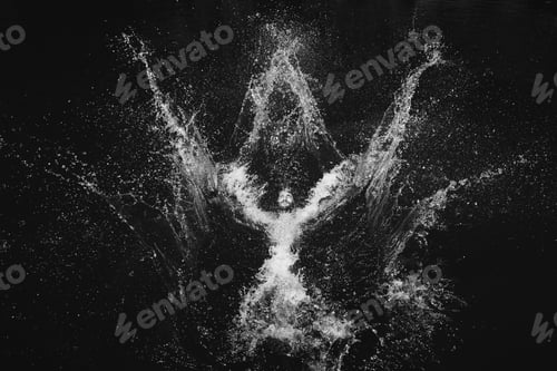 Preview: Man jumping into the water
