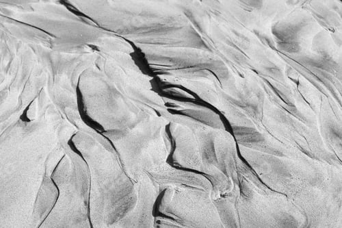 Preview: Perfect abstract pattern of sea sand formed after the tide