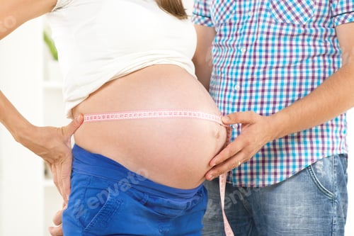 Preview: Pregnant belly.