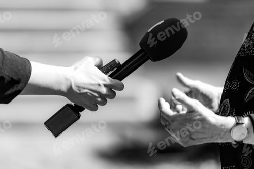Preview: Media Interview Outdoors