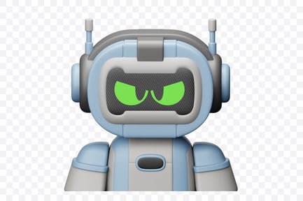 Vista previa: Avatar de robot futurista