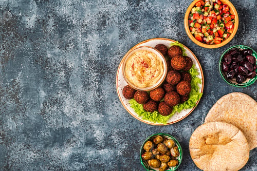 Preview: Falafel - traditional dish of Israeli and Middle Eastern cuisine