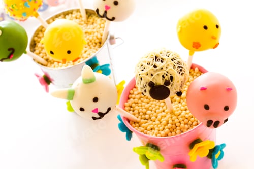 Preview: Easter cake pops