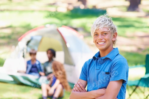 Preview: Claiming his camping spot