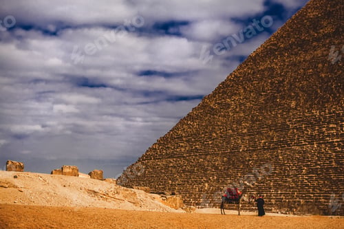 Preview: Caravan in the Great Pyramid of Giza, Egypt