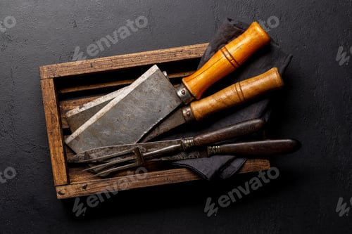Preview: Cooking utensils in box