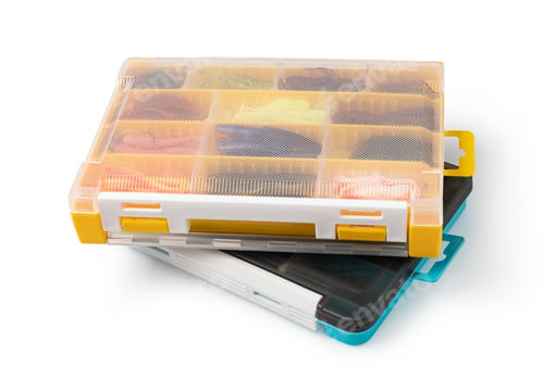Preview: soft silicone lures in a box
