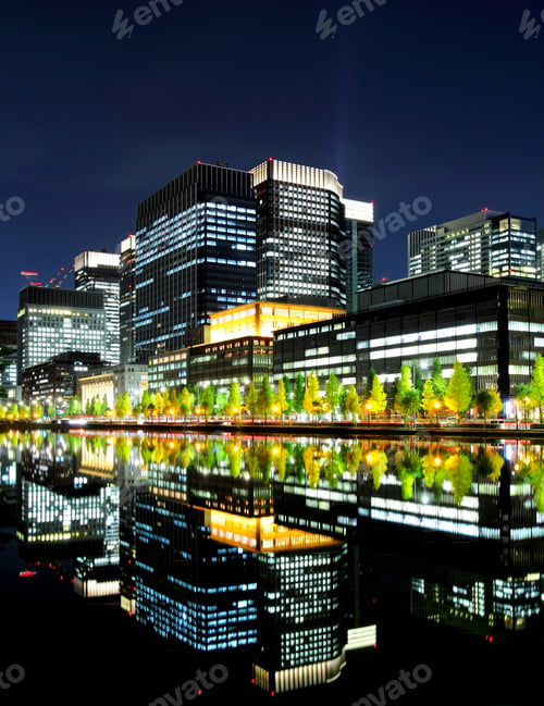 Preview: Tokyo commercial district