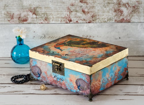Preview: Decoupaged Jeqwellery Box