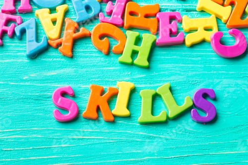 Preview: Multiple colored letters