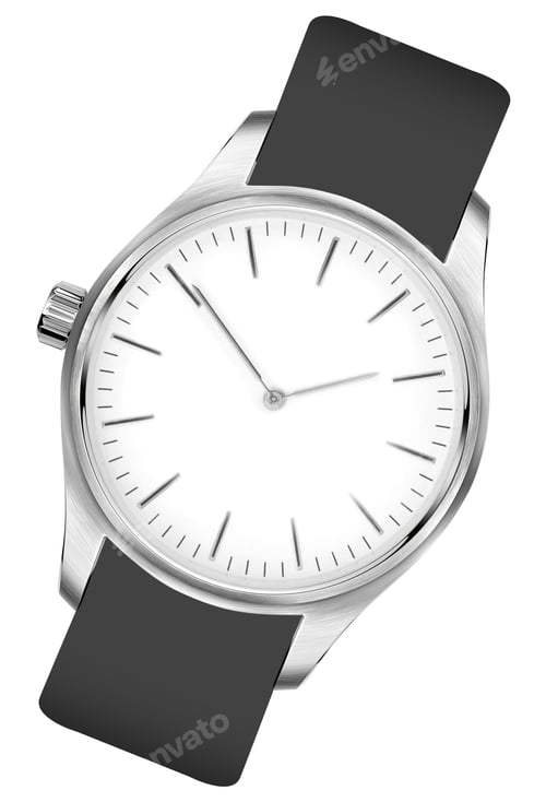 Preview: watch isolated on white
