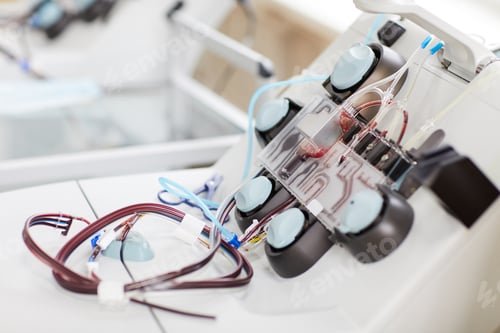 Preview: Blood samples in centrifuge