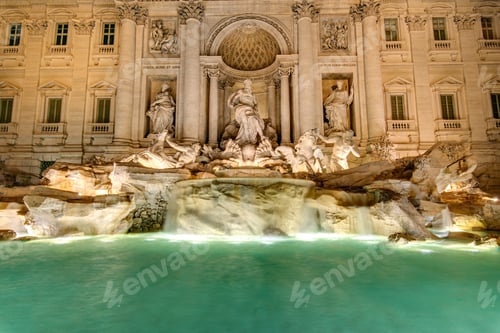 Preview: The famous Fontana di Trevi