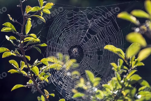 Preview: Spider on the web