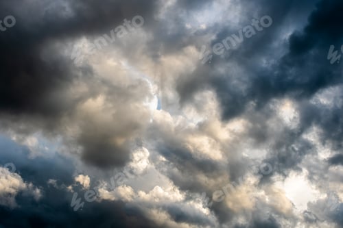 Preview: thunder storm sky Rain clouds