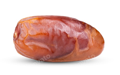 Preview: Dried dates fruits isolated on white background