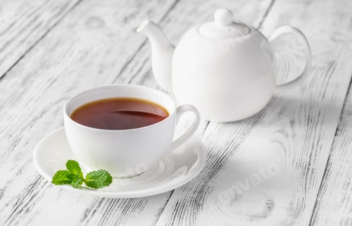 Preview: Cup of black tea