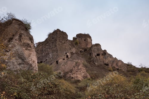 Preview: Ruins of old cave city Khndzoresk in Armenia