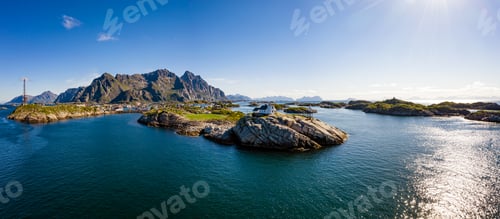 Preview: Henningsvaer Lofoten is an archipelago in the county of Nordland