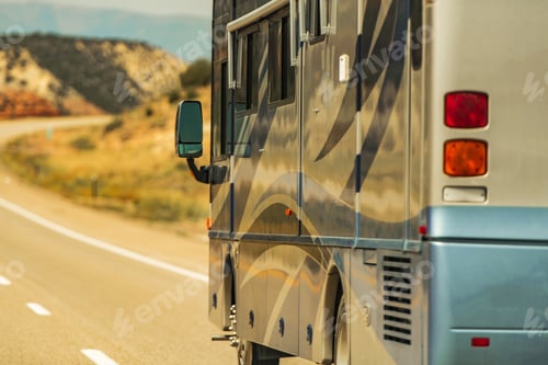 Preview: Diesel Pusher RV Motor Coach on a Highway