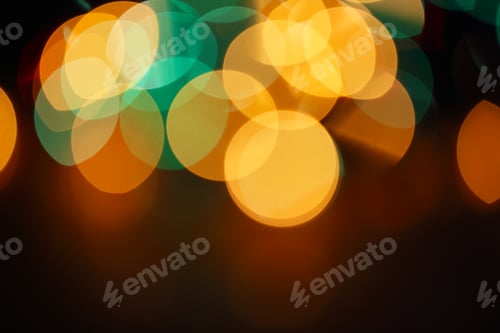 Preview: multicolored holiday bokeh