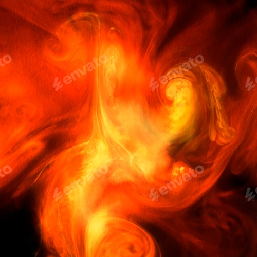 Preview: Vibrant red paint background