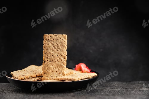 Preview: cracker whole grain healthy food durum wheat cookies tasty snack fresh gourmet food