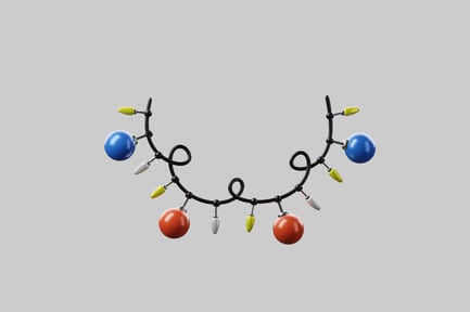 Preview: Festive cartoon string lights garland