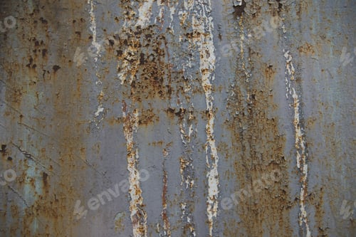 Preview: close-up view of scratched rusty metallic surface