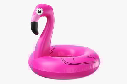 Preview: Pink Flamingo Inflatable Pool Float