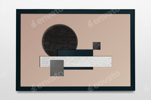 Preview: Minimal black frame mockup