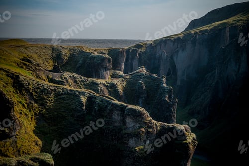 Preview: Beautiful mountain landscape in Iceland.