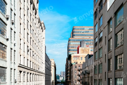 Preview: Old Commercial Buildings in the High Line of New York