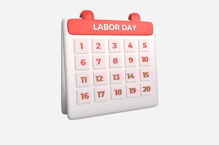 Preview: Labor Day Calender