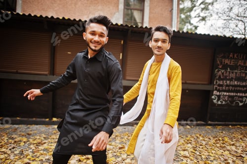 Preview: In indian traditional clothes