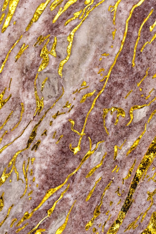 Preview: Pinkish and gold marble textured background