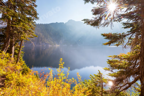 Preview: Mountains lake