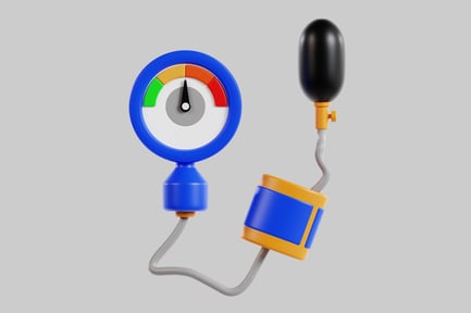 Visualização: Monitor de pressão arterial