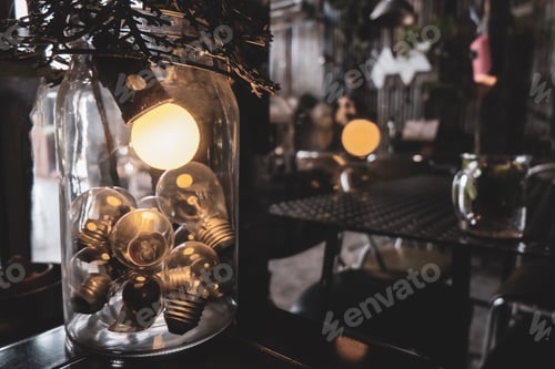 Preview: Light bulb in a bottle