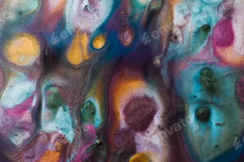 Preview: Stains of bright metallic paint