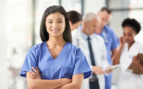 Preview: Your health is of the utmost importance. Shot of doctors in a hospital.