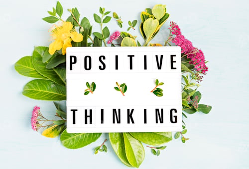 Preview: Lightbox with motivation words for self care, positive thinking, mental health, emotional wellness