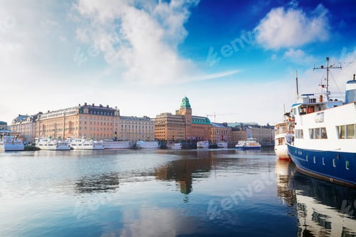 Preview: skyline of Stockholm, Sweden