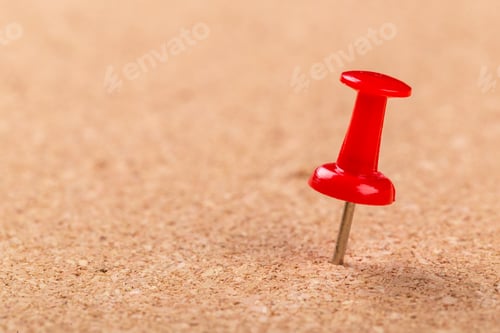 Preview: Pin board texture for background and colorful pins