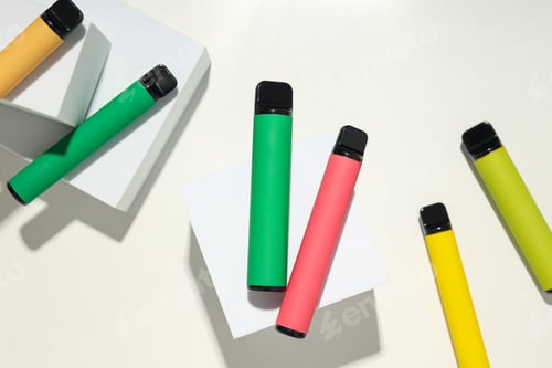 Preview: Smoking devices - electronic cigarette, concept of modern smoking