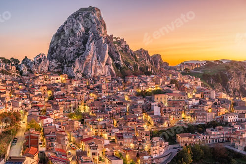 Preview: Caltabellota, Sicily, Italy Historic Town