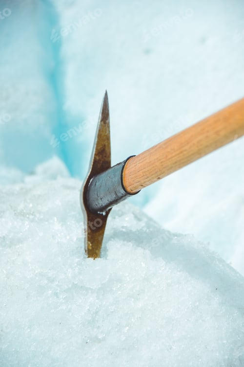 Preview: Ice pick axe glacier tool