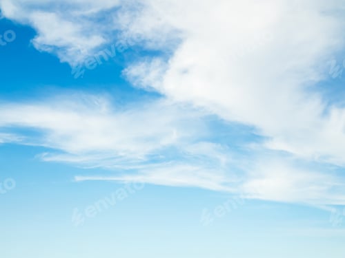 Preview: Sky cloud blue nature background paronama