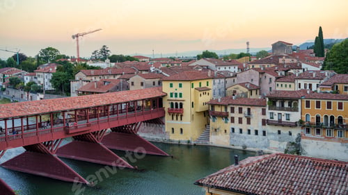 Preview: The wooden bridge at Bassano del Grappa