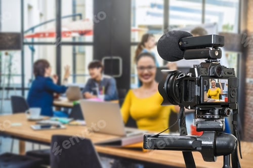 Preview: Corporate Meeting Captured on Professional Video Camera